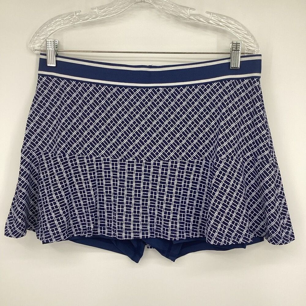 Ladies Peter Millar Athletic Skort - NEW Navy/white XL‎